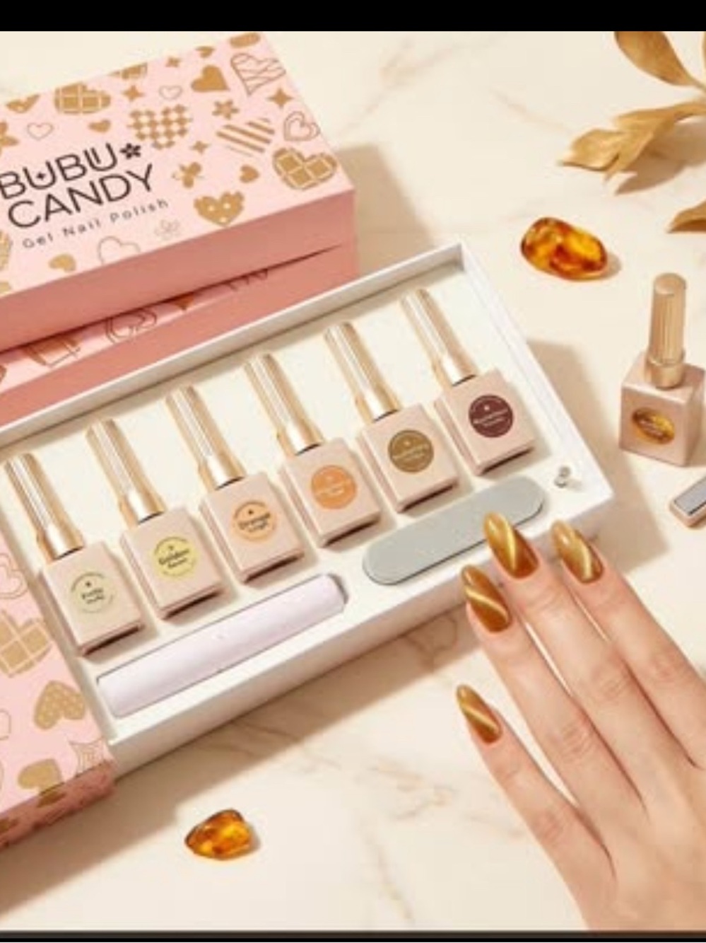 NEW $10 Gel Nail Polish Starter Kit w/ LED Lamp - Mystery Color Sets!